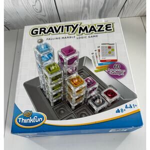 ThinkFun GRAVITY MAZE Falling Marble Logic Brain Game 2014 Complete